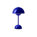 &Tradition Flowerpot VP9 portable table lamp in Cobalt Blue
