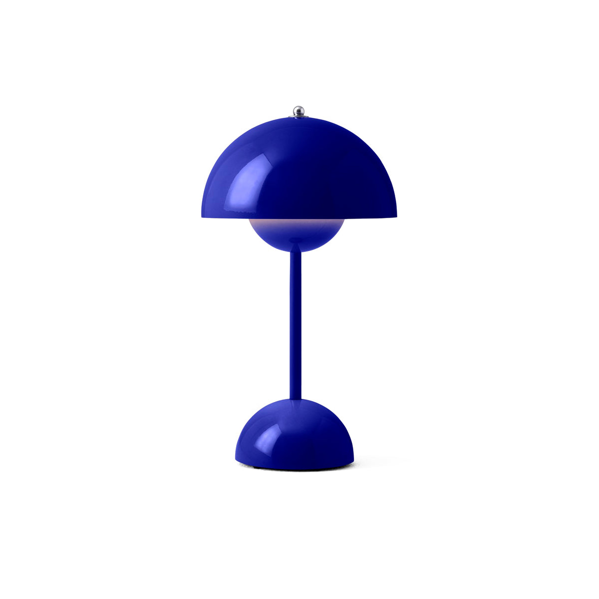 &Tradition Flowerpot VP9 portable table lamp in Cobalt Blue