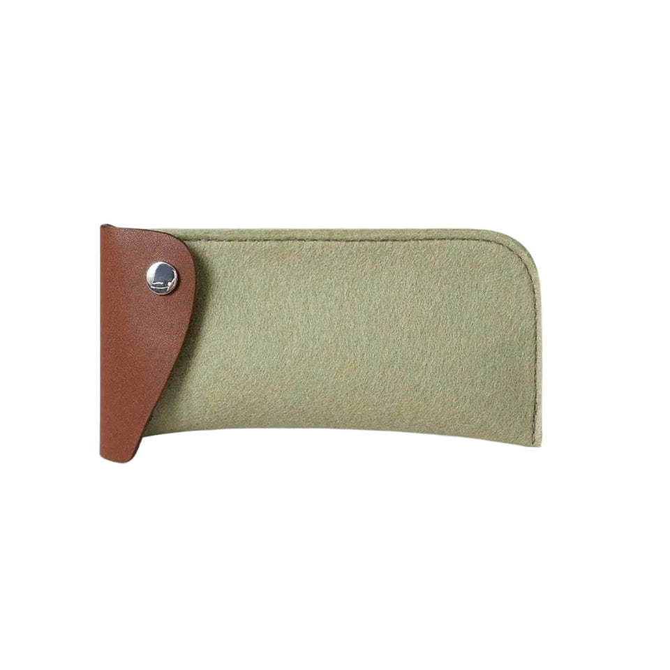 Anzen Merino Wool Eyeglass Sleeve - Dew Sienna