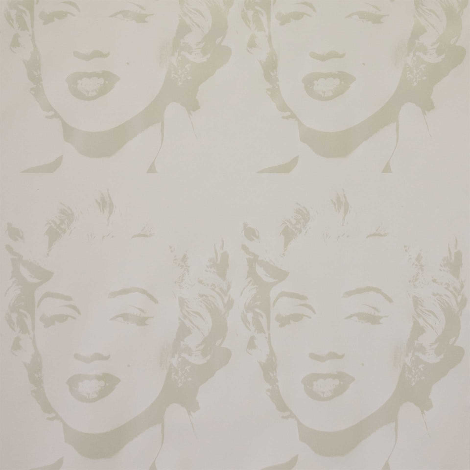 Marilyn Reversal Wallpaper by Andy Warhol x Flavor Paper