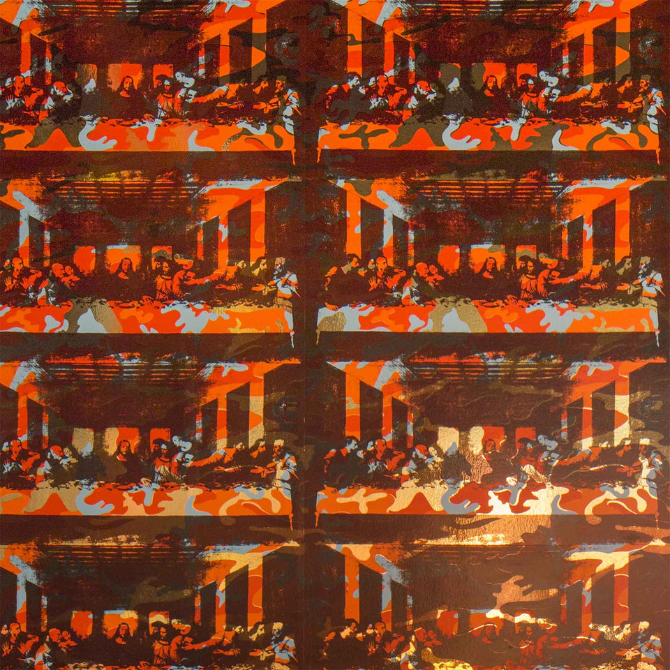 The Last Supper Wallpaper by Andy Warhol x Flavor Paper