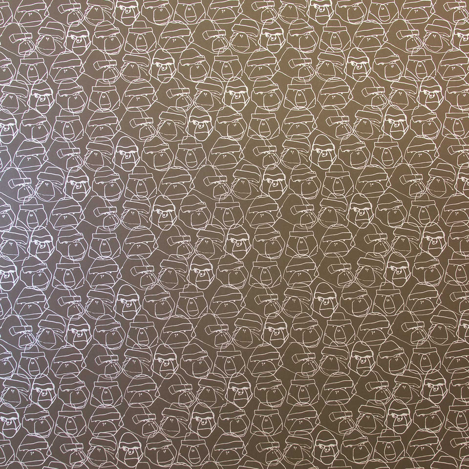 Gorillion Wallpaper by Flavor Paper