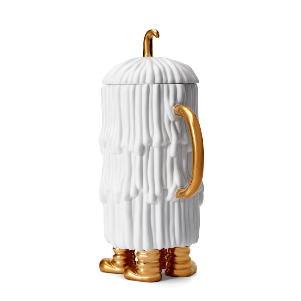 Djuna Coffee + Tea Pot in White by Haas Brothers + L'Objet