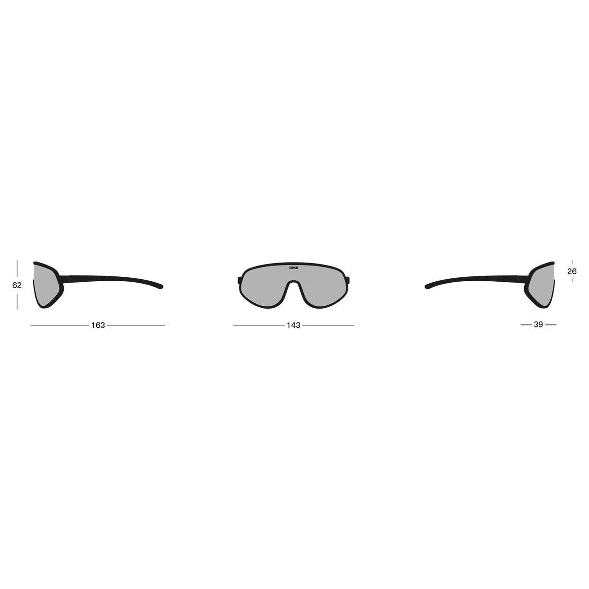 Night Blue Speed Sunglasses by Izipizi