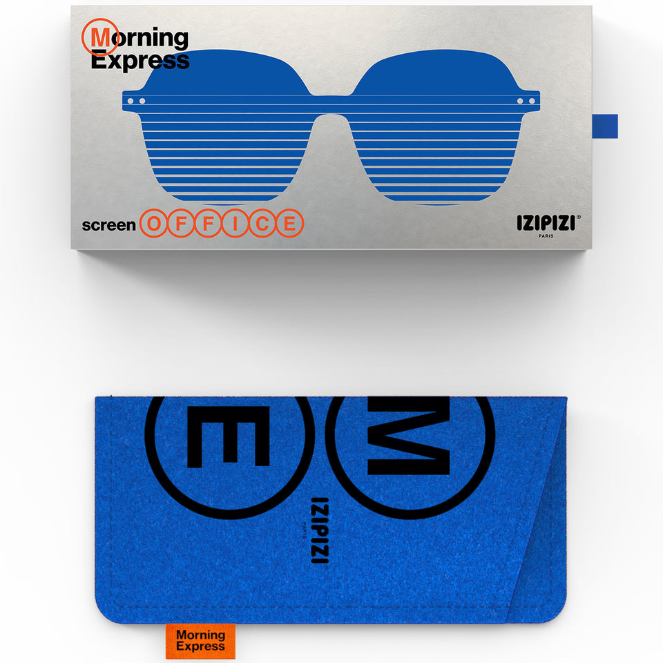 Blue Line #OFFICE Screen Glasses by IZIPIZI – Morning Express AW26