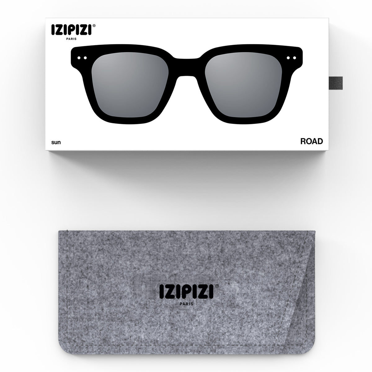 Black #ROAD Sunglasses by Izipizi