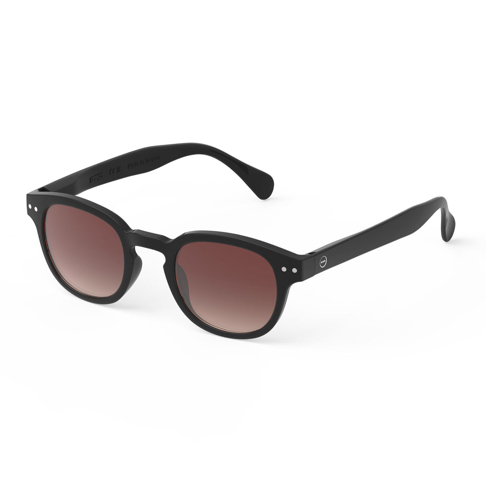 Black Road #C Polarized Sunglasses by Izipizi - Crossroads SS26 Limited Edition Collection