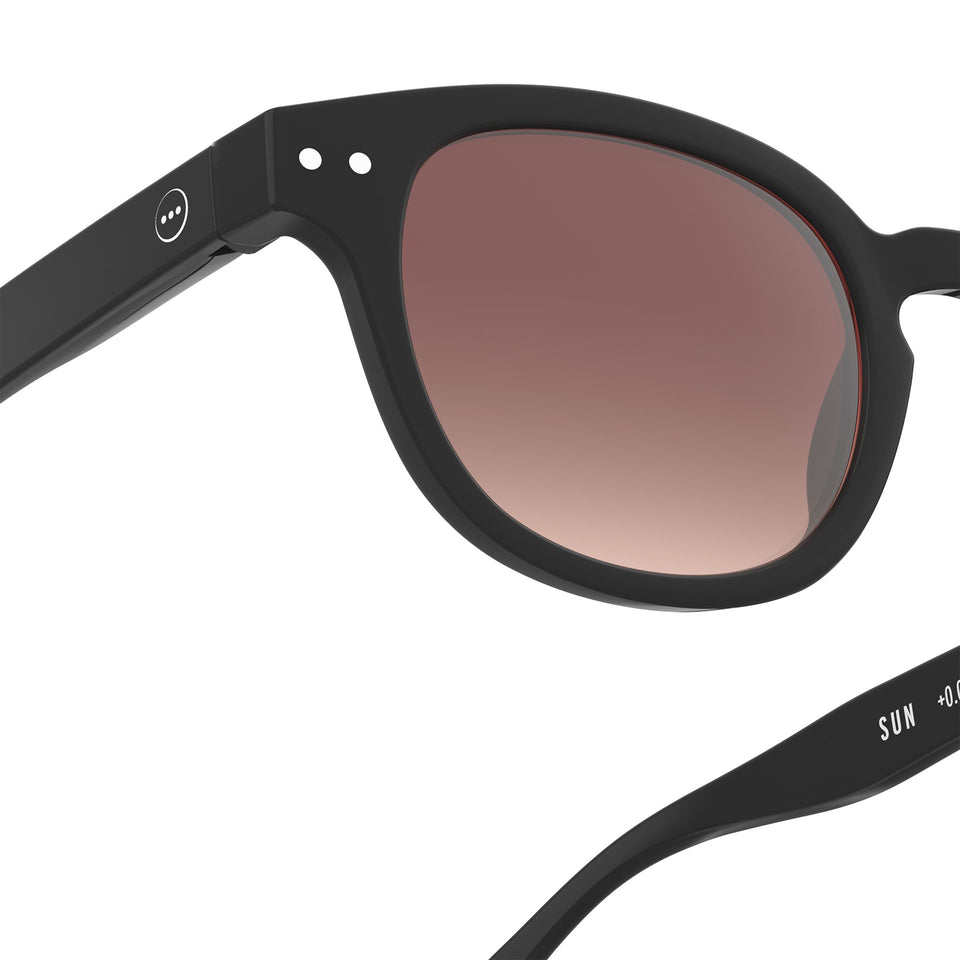 Black Road #C Polarized Sunglasses by Izipizi - Crossroads SS26 Limited Edition Collection