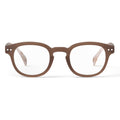 Front view of IZIPIZI #C Reading Glasses in Light Marble