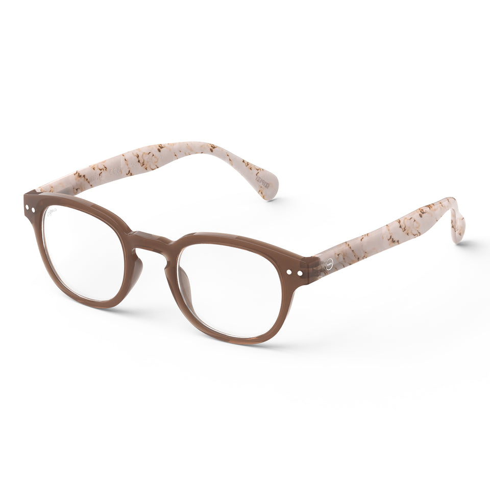 Light Marble #C Reading Glasses by Izipizi - Chapters AW25 Limited Edition Collection