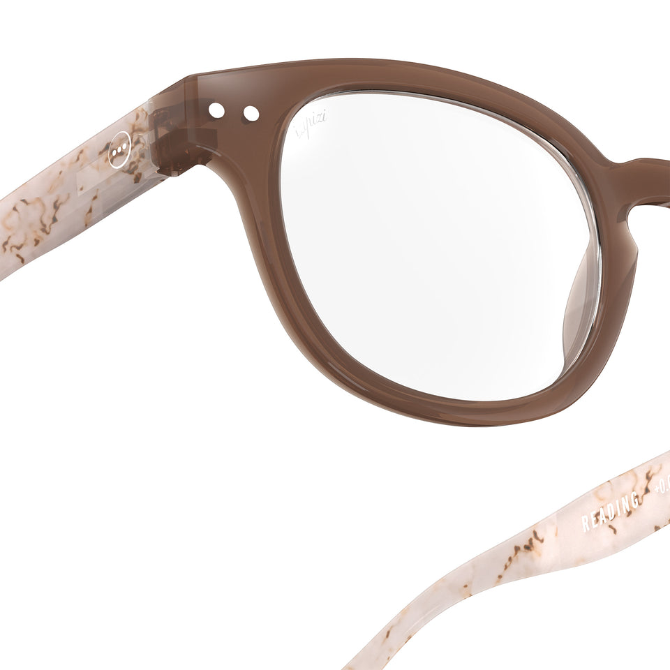 Light Marble #C Reading Glasses by Izipizi - Chapters AW25 Limited Edition Collection