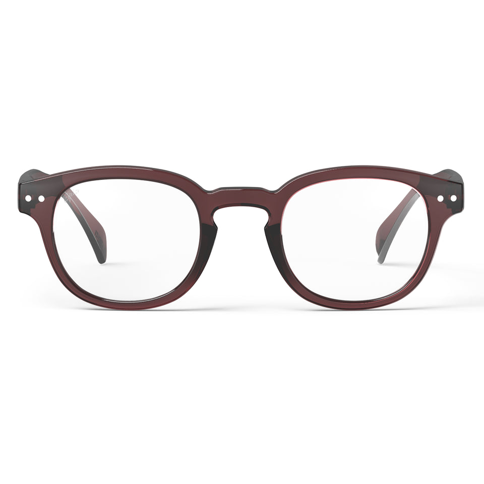 Old Leather #C Reading Glasses by Izipizi - Chapters AW25 Limited Edition Collection