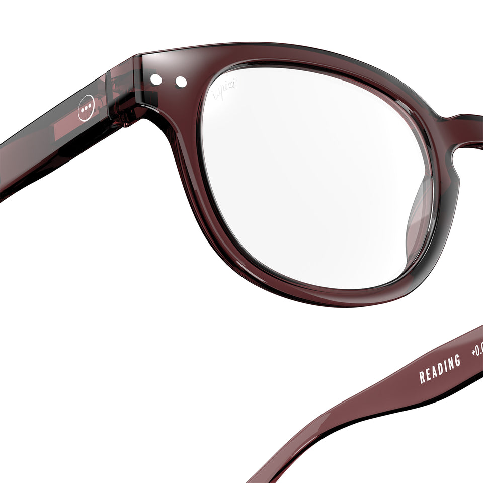 Old Leather #C Reading Glasses by Izipizi - Chapters AW25 Limited Edition Collection