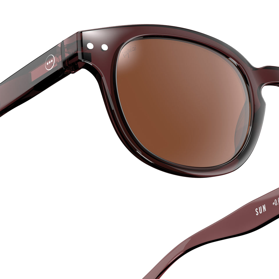 Old Leather #C Sunglasses by Izipizi - Chapters AW25 Limited Edition Collection