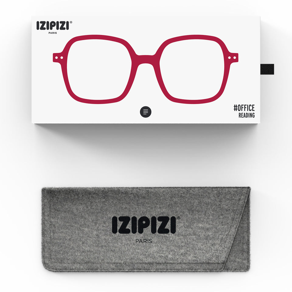 Cherry Red #OFFICE Reading Glasses by Izipizi