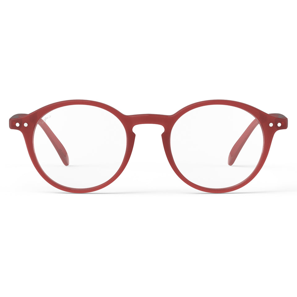 Carmine Red #D Reading Glasses by Izipizi - Chapters AW25 Limited Edition Collection