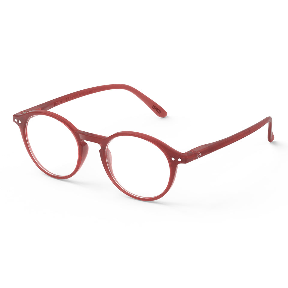 Carmine Red #D Reading Glasses by Izipizi - Chapters AW25 Limited Edition Collection