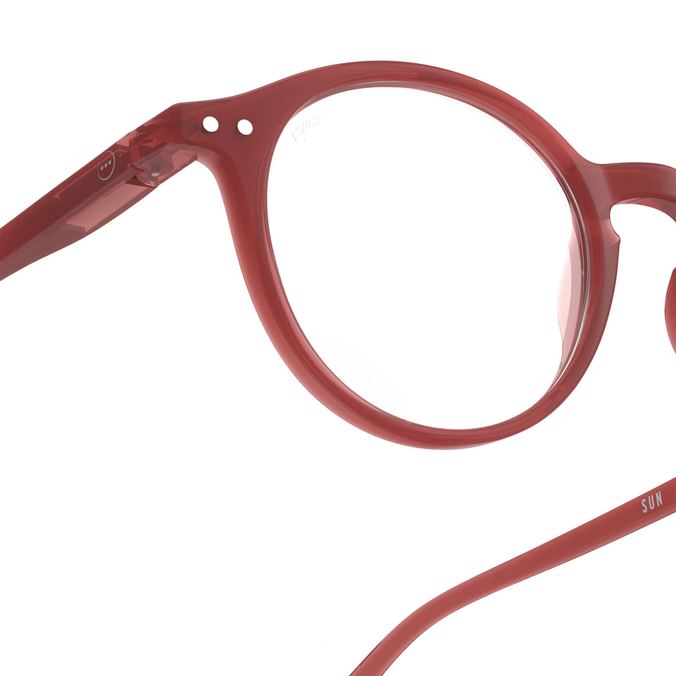 Carmine Red #D Reading Glasses by Izipizi - Chapters AW25 Limited Edition Collection