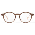 Front view of IZIPIZI #D Reading Glasses in Light Marble