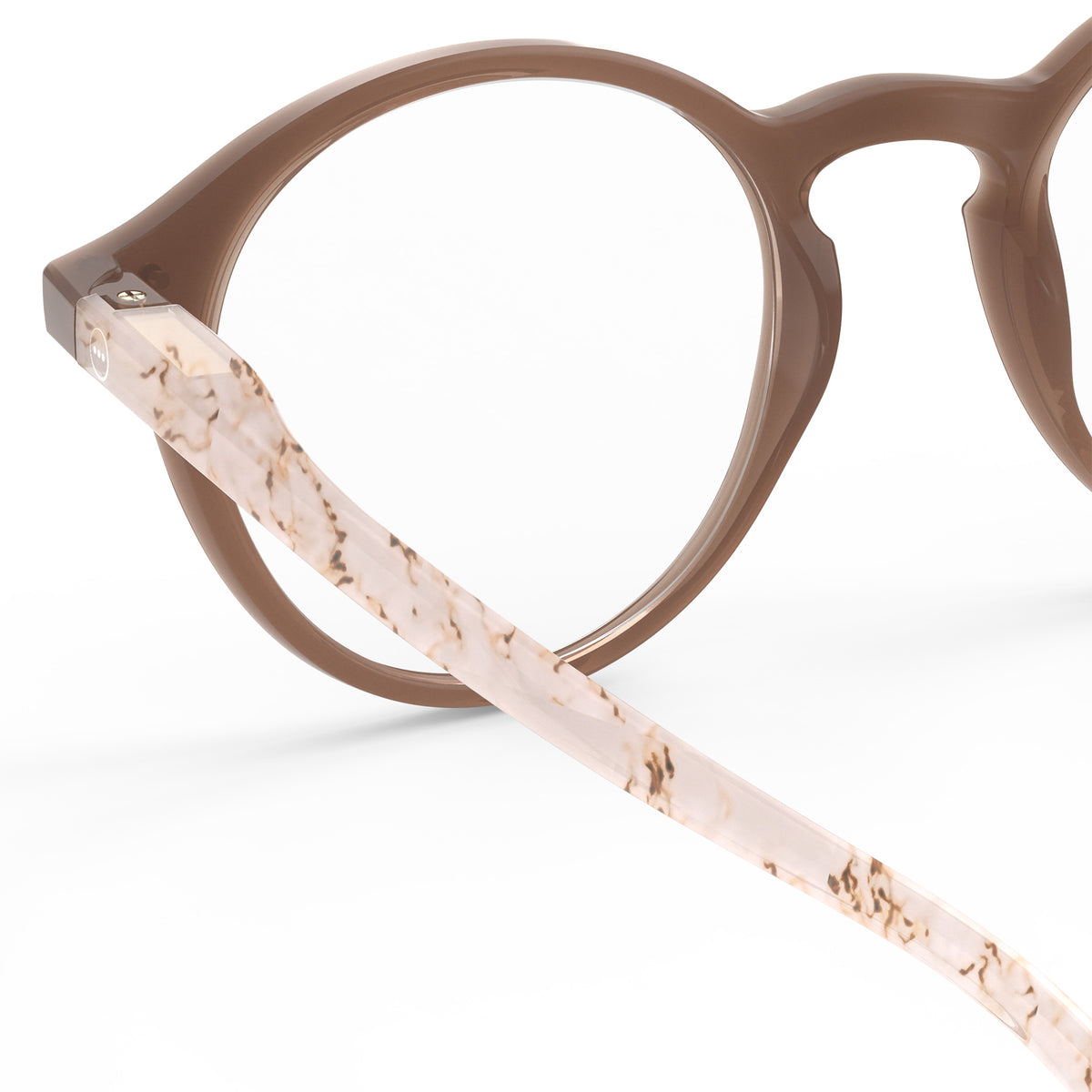 Light Marble #D Reading Glasses by Izipizi - Chapters AW25 Limited Edition Collection - Vertigo Home