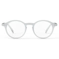 Front view of IZIPIZI #D Reading Glasses in Moonlight Grey