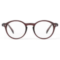 Front view of IZIPIZI #D Reading Glasses in Old Leather