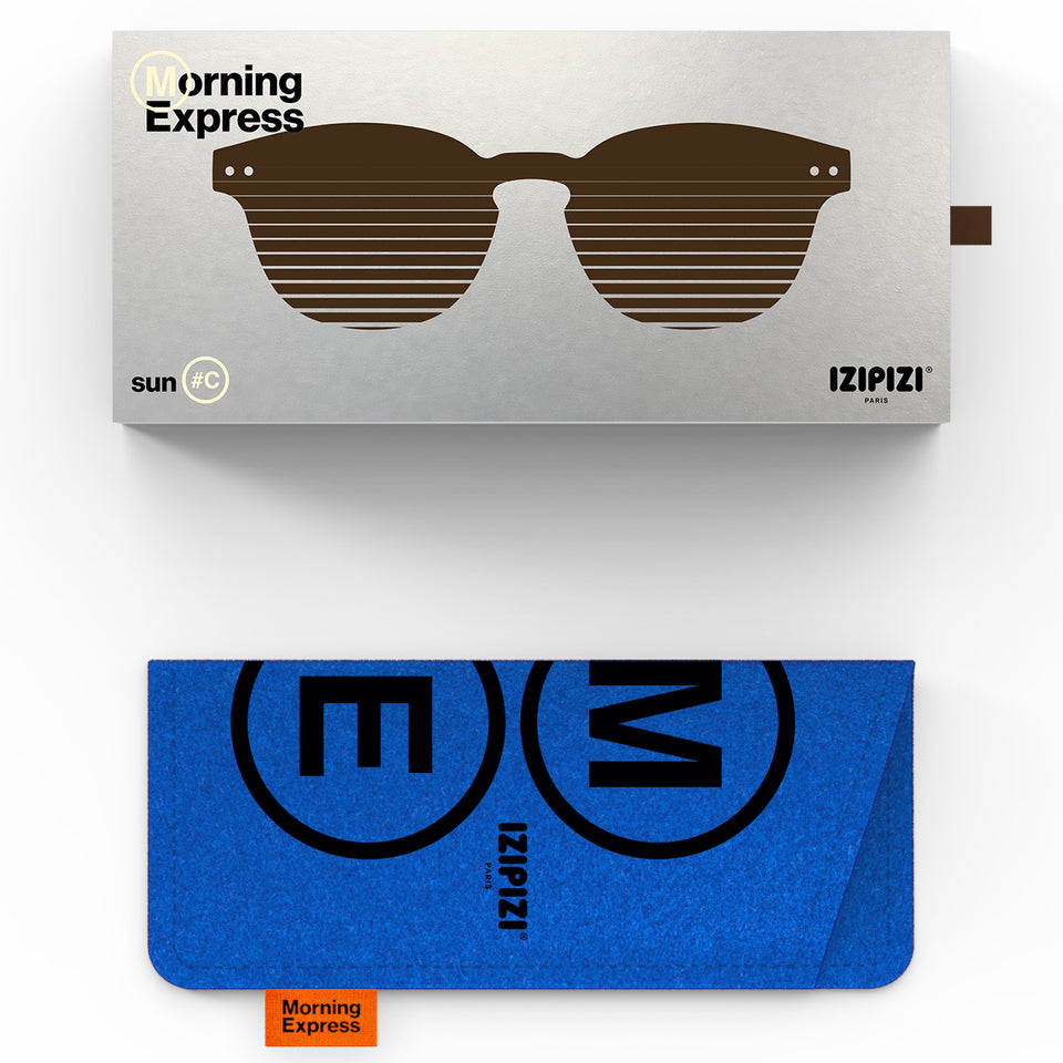 Dark Expresso #C Sunglasses by Izipizi - Morning Express AW26