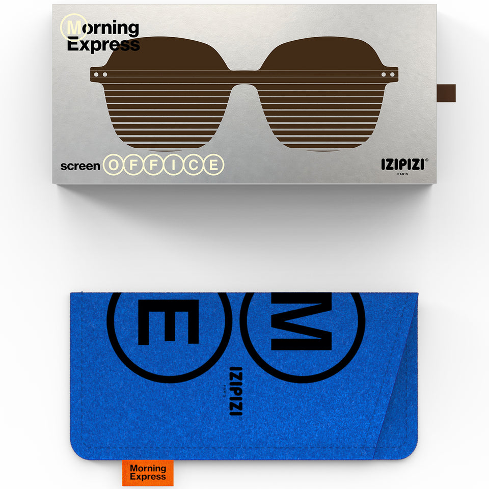 Dark Expresso #OFFICE Screen Glasses by IZIPIZI – Morning Express AW26