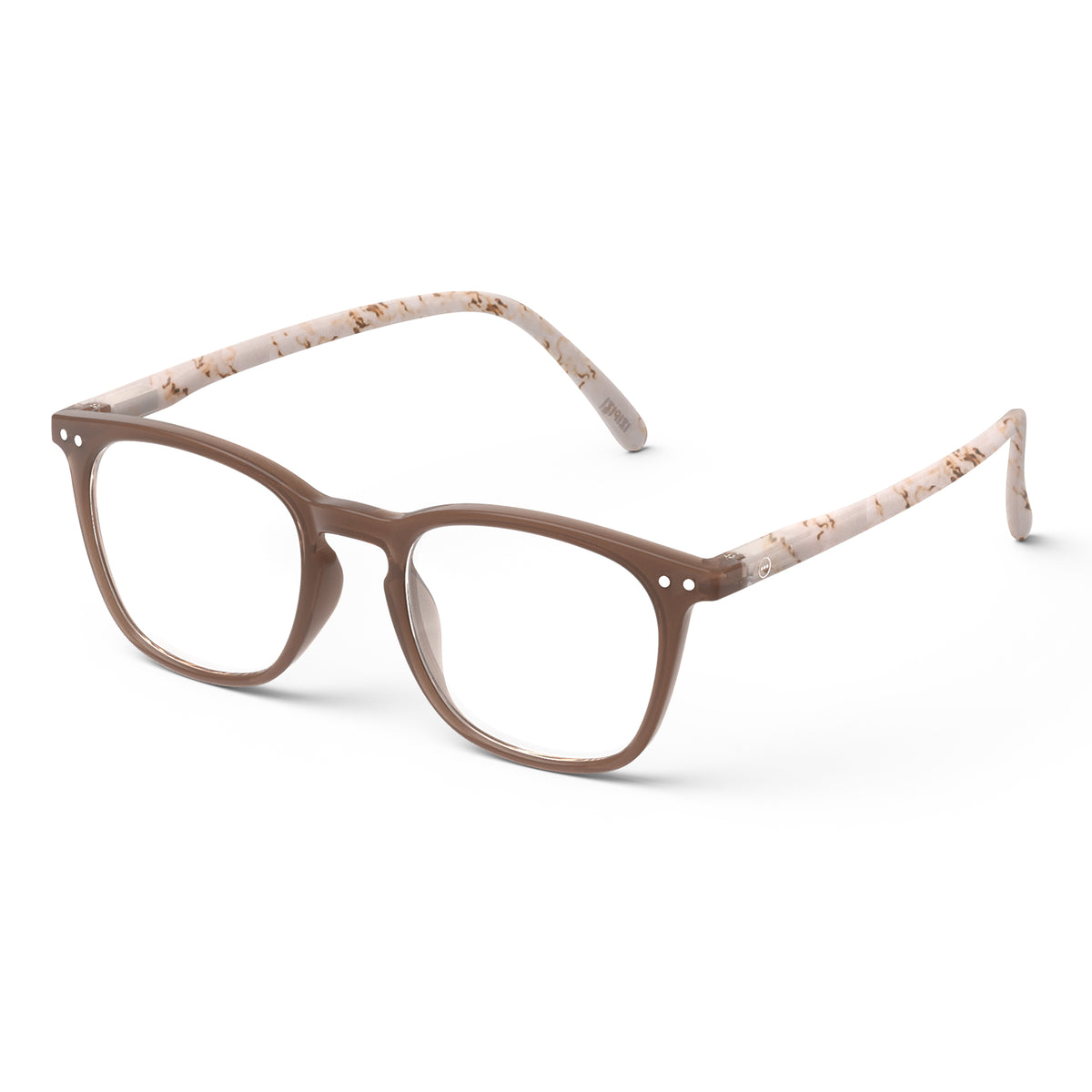 Light Marble #E Reading Glasses by Izipizi - Chapters AW25 Limited Edition Collection - Vertigo Home