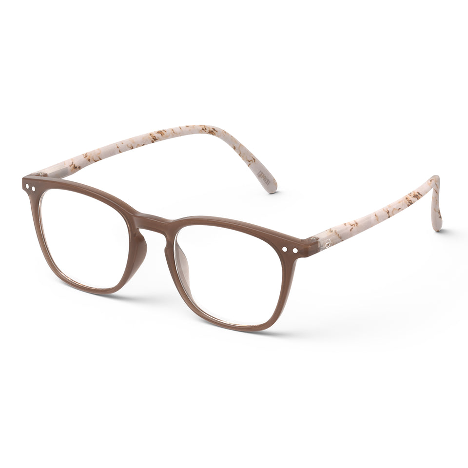 Light Marble #E Reading Glasses by Izipizi - Chapters AW25 Limited Edition Collection
