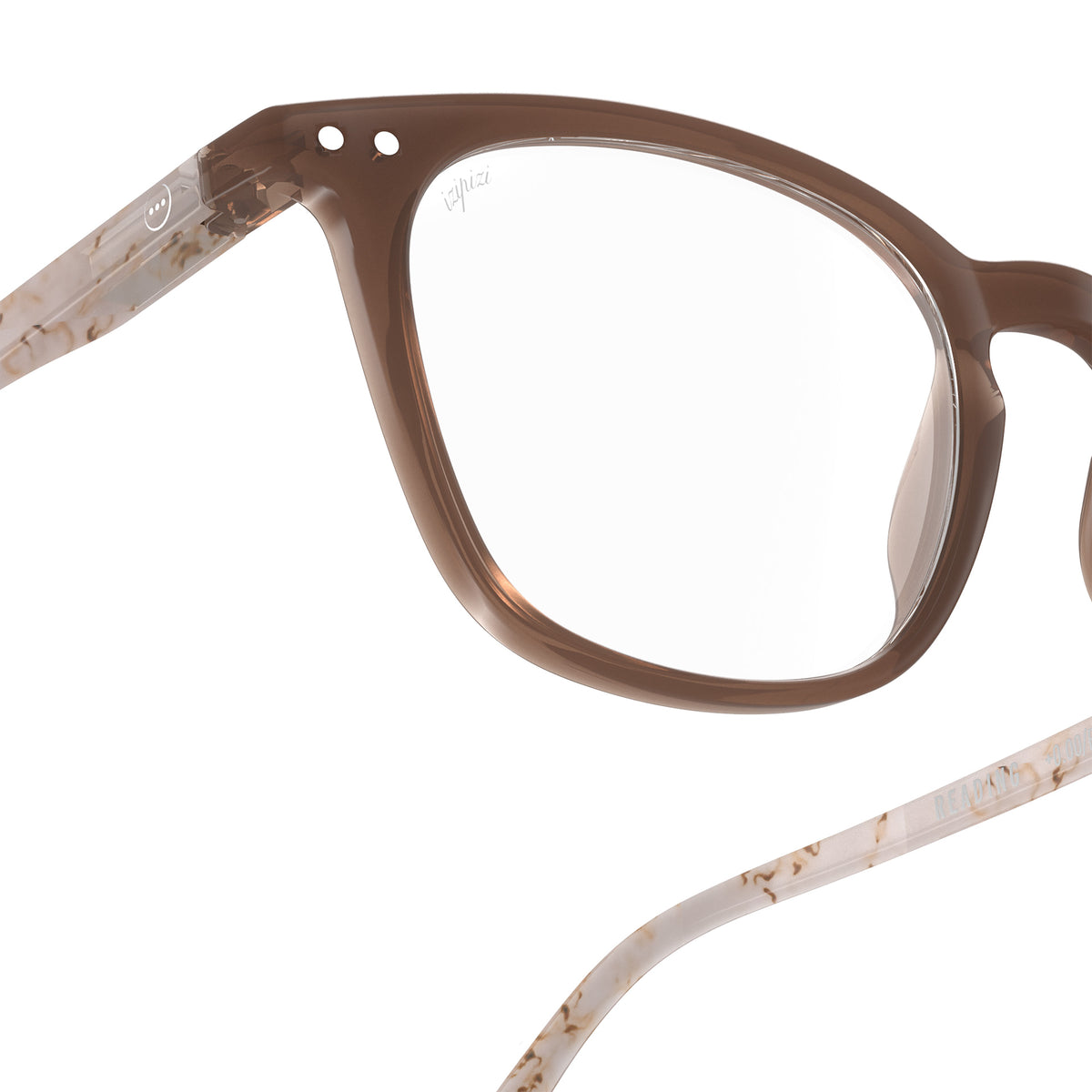 Light Marble #E Reading Glasses by Izipizi - Chapters AW25 Limited Edition Collection - Vertigo Home