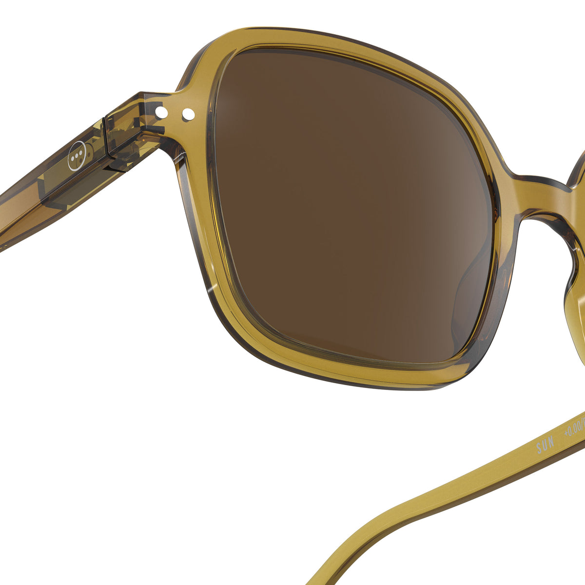 IZIPIZI #OFFICE Sunglasses – Golden Green, alternate product view 3