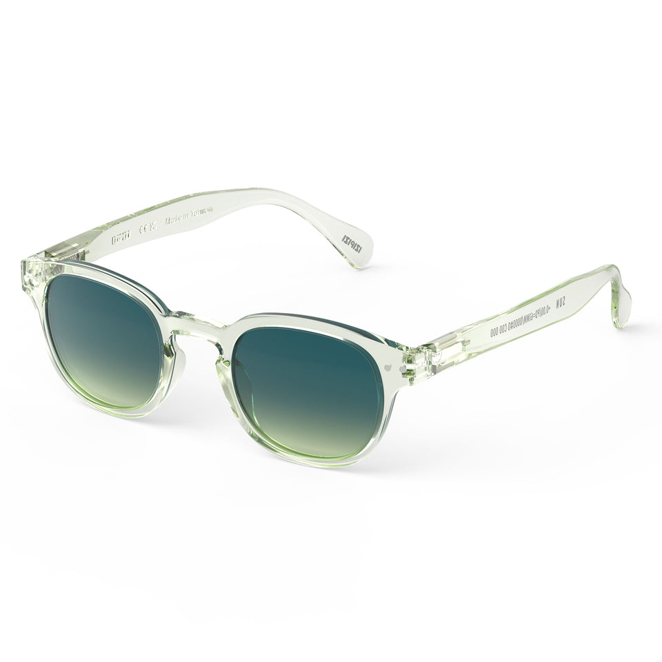 Green Fields #C Polarized Sunglasses by Izipizi - Crossroads SS26 Limited Edition Collection