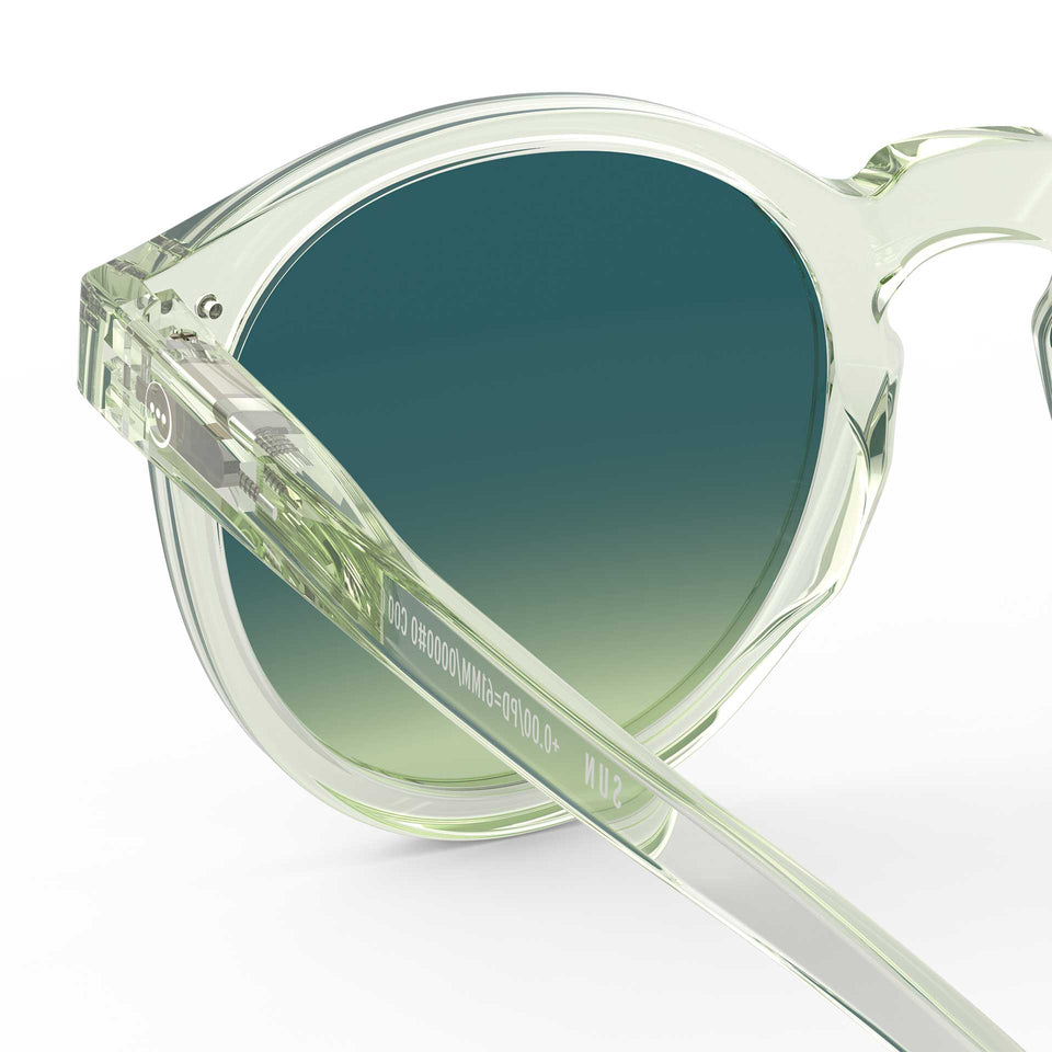 Green Fields #M Polarized Sunglasses by Izipizi - Crossroads SS26 Limited Edition Collection
