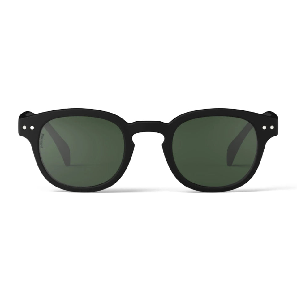 Black #C Polarized Sunglasses by Izipizi