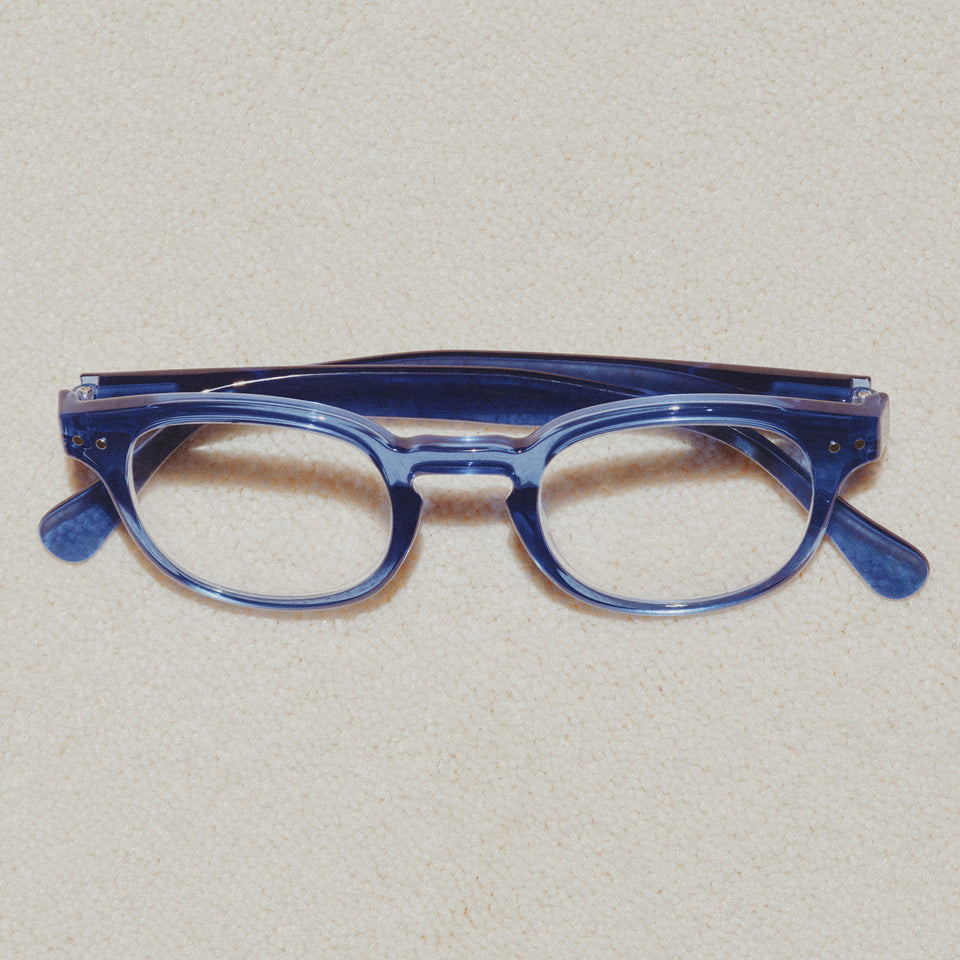 Blue Line #C Reading Glasses by IZIPIZI – Morning Express AW26