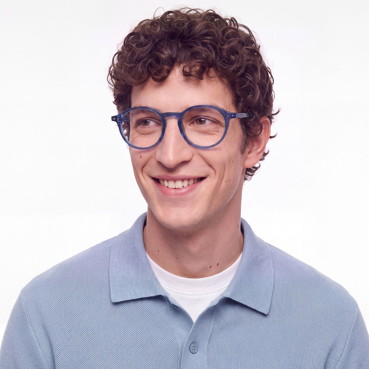 Blue Line #D Reading Glasses by IZIPIZI – Morning Express AW26