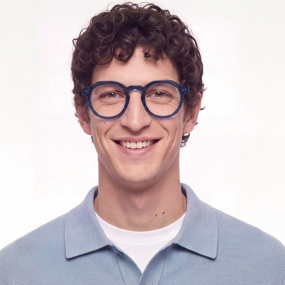 Blue Line ECHO Reading Glasses by IZIPIZI – Morning Express AW26