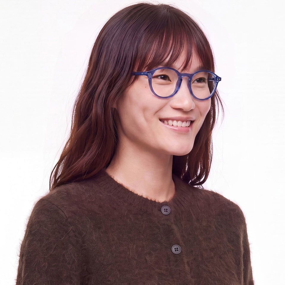 Blue Line #D Reading Glasses by IZIPIZI – Morning Express AW26