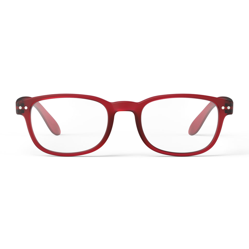 Cherry Red #B Reading Glasses by Izipizi