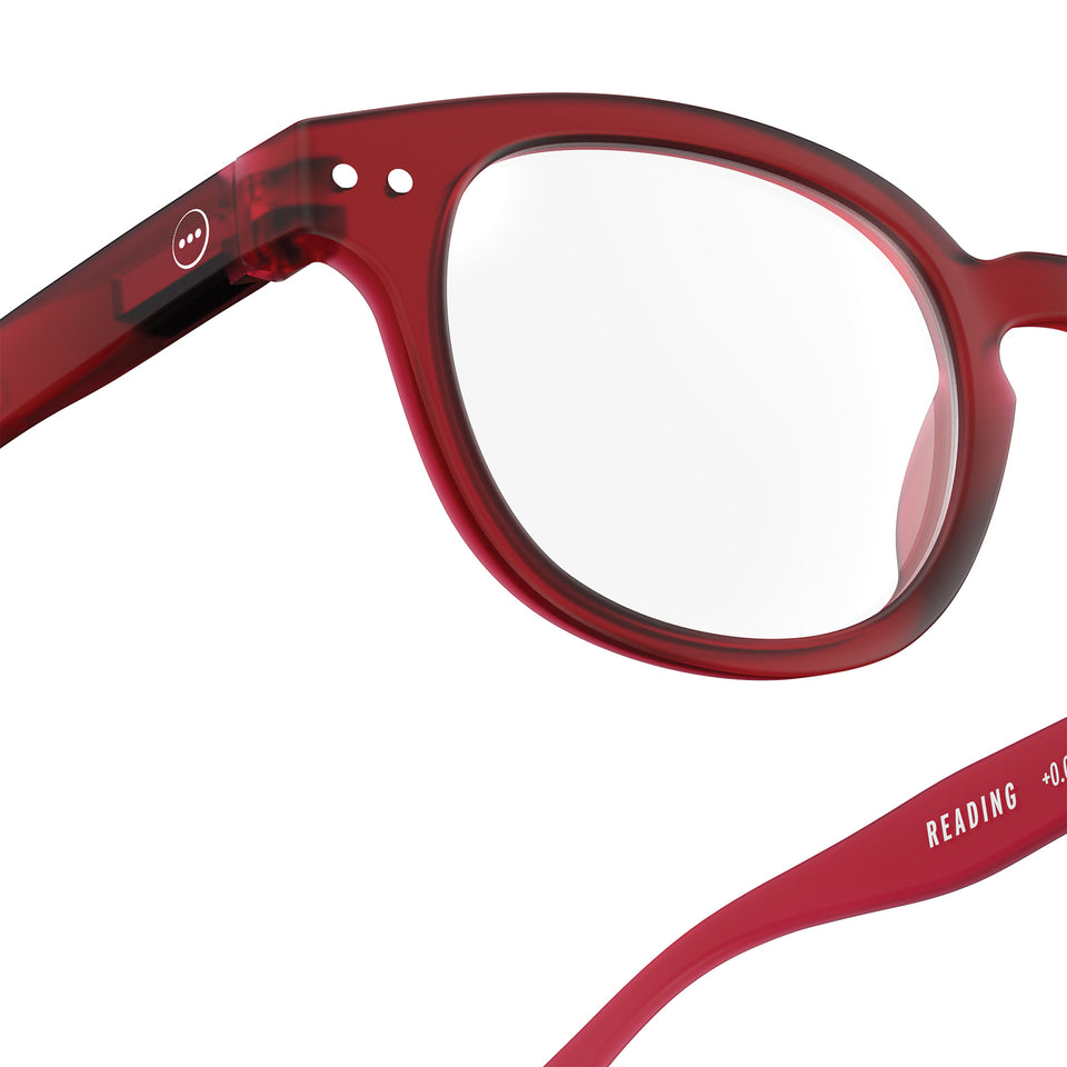 Cherry Red #C Reading Glasses by Izipizi