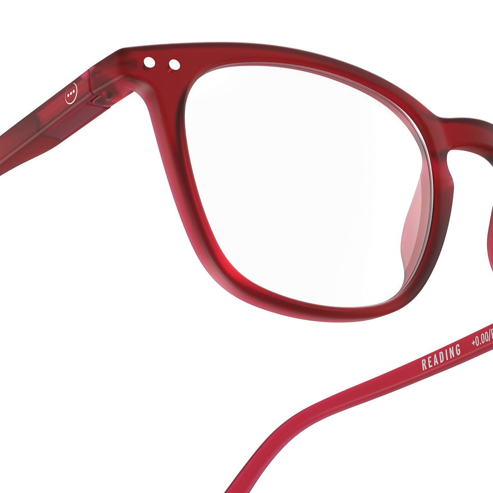 Cherry Red #E Reading Glasses by Izipizi