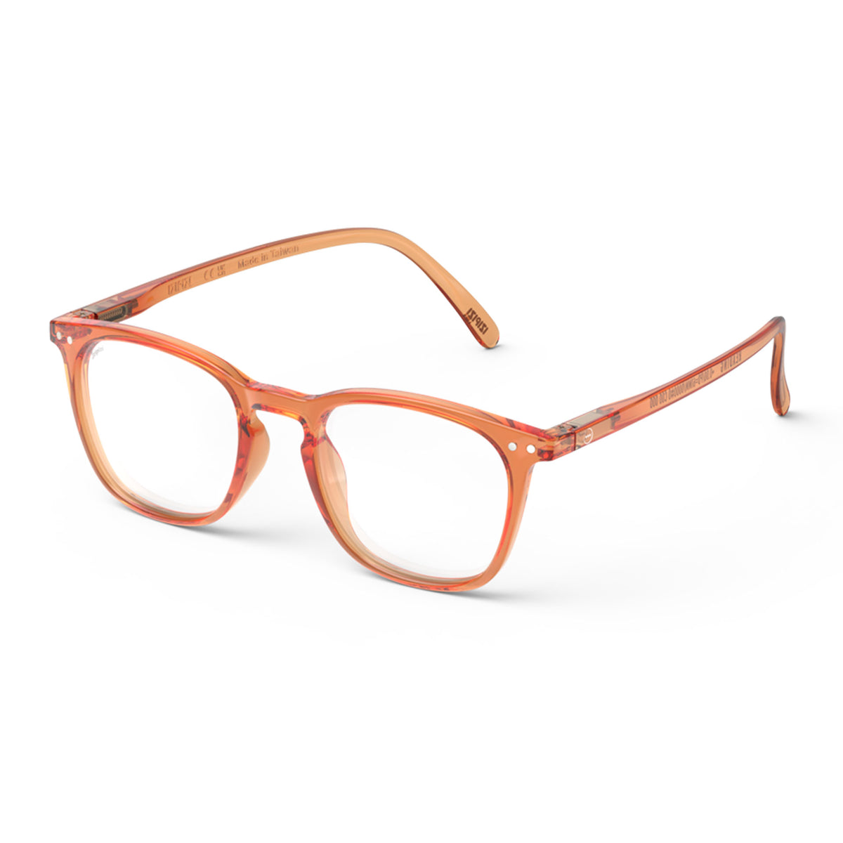Orange Smash #E Reading Glasses by Izipizi - Stadium Limited Edition Collection - Vertigo Home