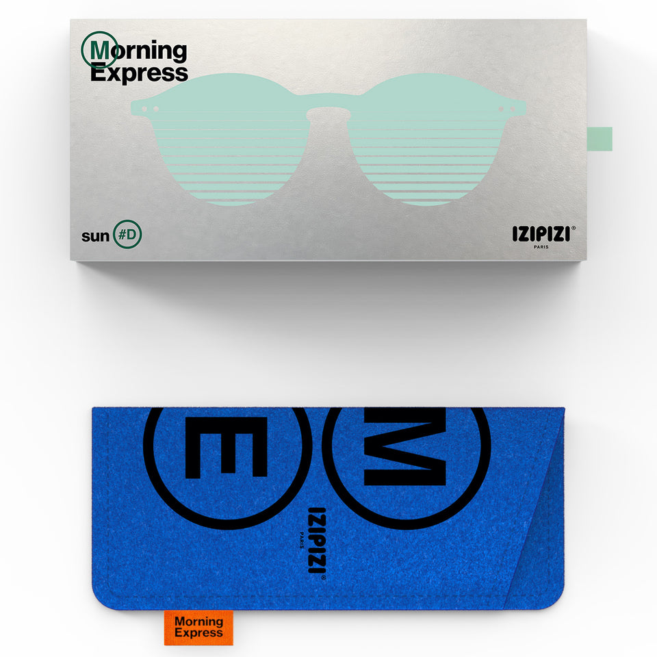 Station Seat #D Sunglasses by IZIPIZI – Morning Express AW26