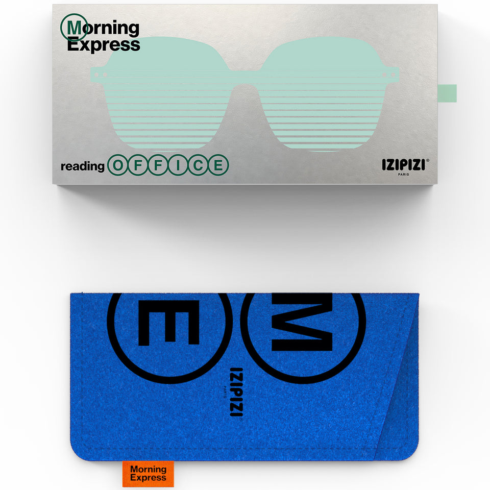 Station Seat #OFFICE Reading Glasses by IZIPIZI – Morning Express AW26