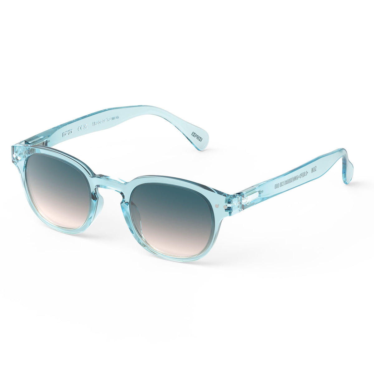 Turquoise Stone #C Polarized Sunglasses by Izipizi - Crossroads SS26 Limited Edition Collection