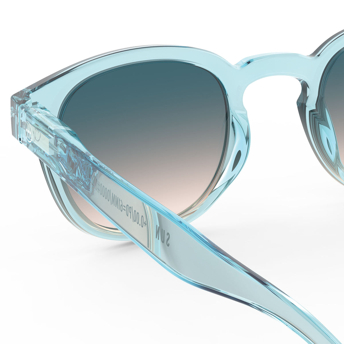Turquoise Stone #C Polarized Sunglasses by Izipizi - Crossroads SS26 Limited Edition Collection