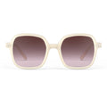 IZIPIZI #OFFICE Sunglasses – Vintage Cream, front product view
