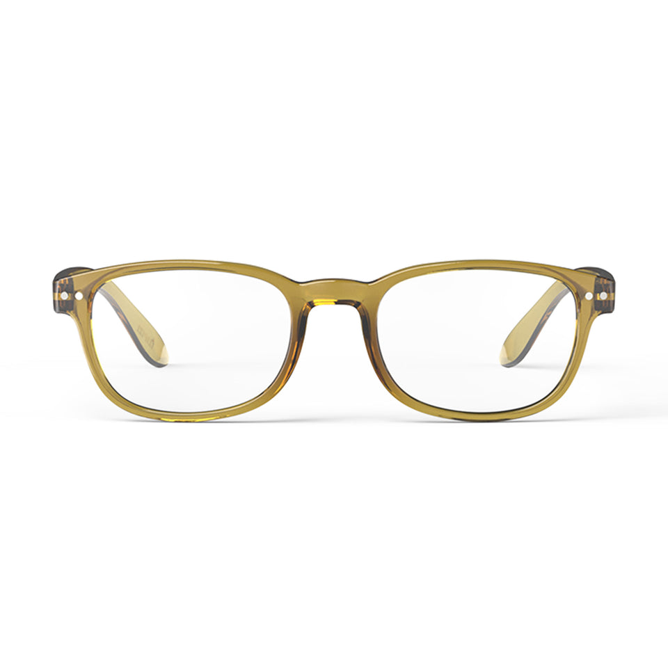 Golden Green #B Reading Glasses by Izipizi