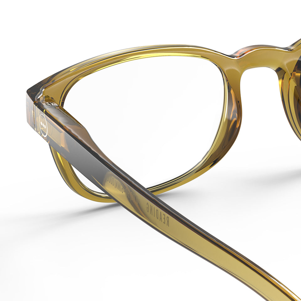 Golden Green #B Reading Glasses by Izipizi